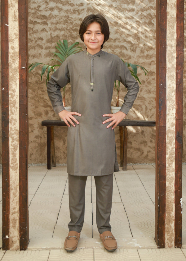 Brown Kurta Trouser KT 134