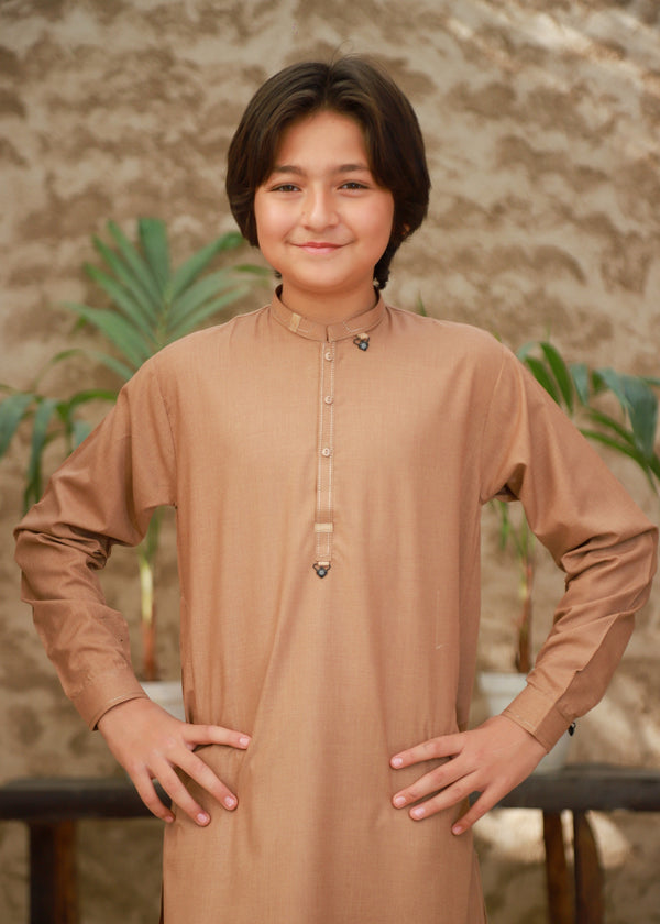 Sand Brown Kurta Trouser KT 136
