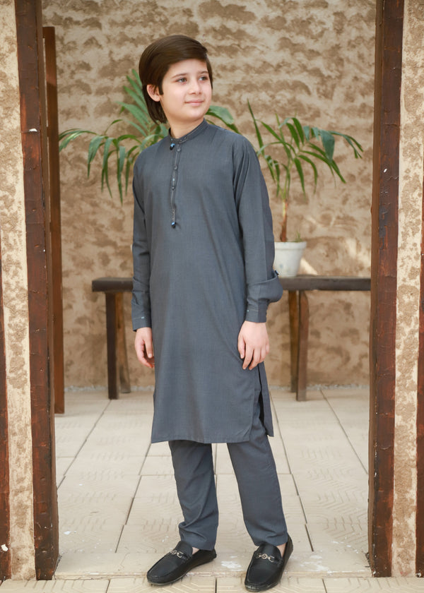 Steel Teal Kurta Trouser KT 139