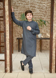 Steel Teal Kurta Trouser KT 139