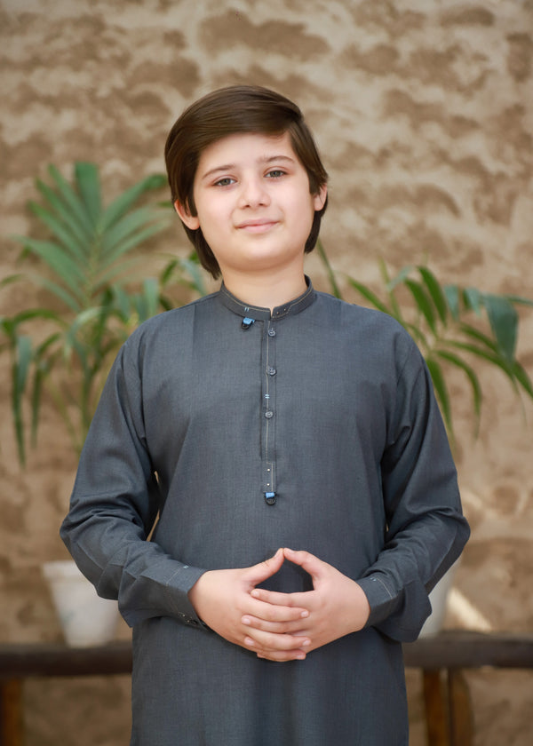 Steel Teal Kurta Trouser KT 139
