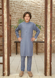 Shadow Blue Kurta Trouser KT 140