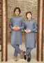 Shadow Blue Kurta Trouser KT 140