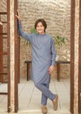 Shadow Blue Kurta Trouser KT 140