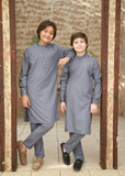 Shadow Blue Kurta Trouser KT 141