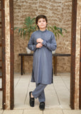 Shadow Blue Kurta Trouser KT 141