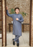 Shadow Blue Kurta Trouser KT 141