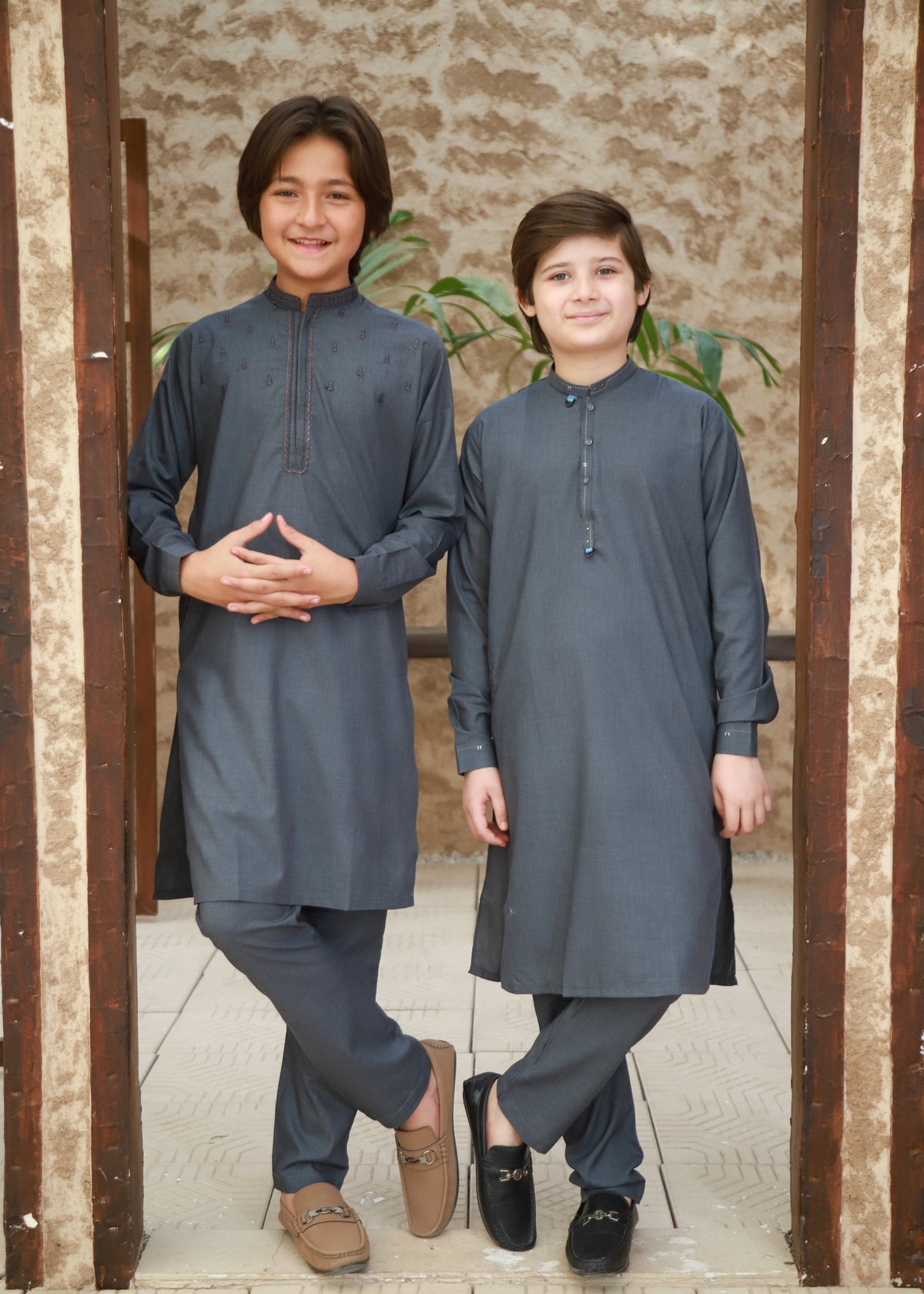 Zinc Grey Kurta Trouser KT 138 Main image