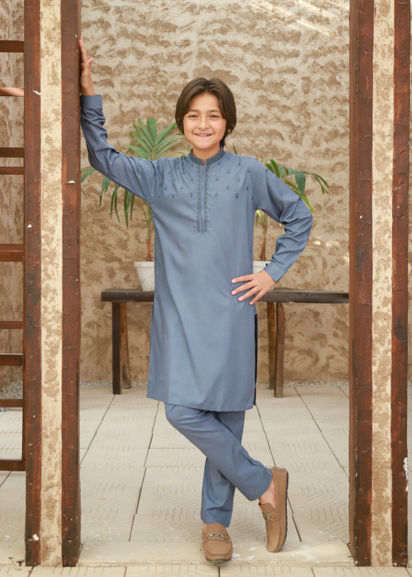 Cornflower Blue Kurta Trouser KT 142
