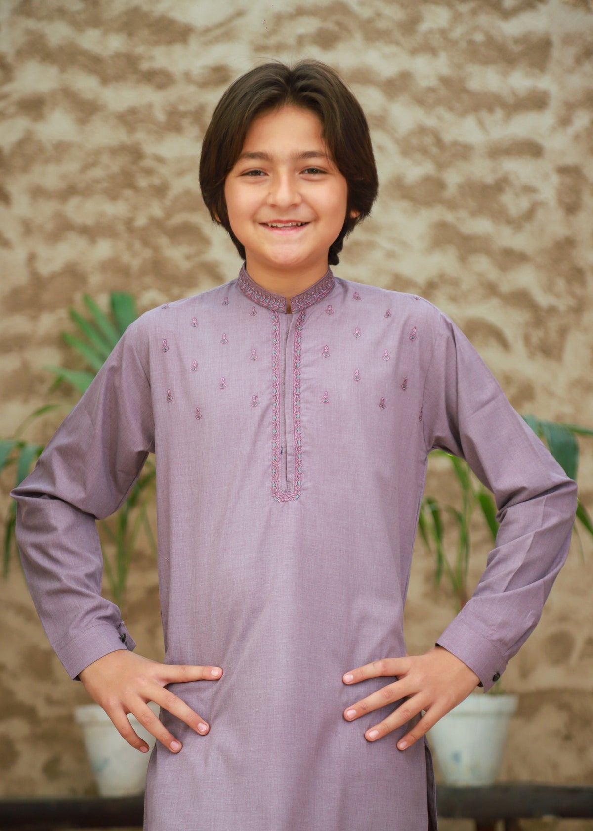 Mauve Kurta Trouser KT 144