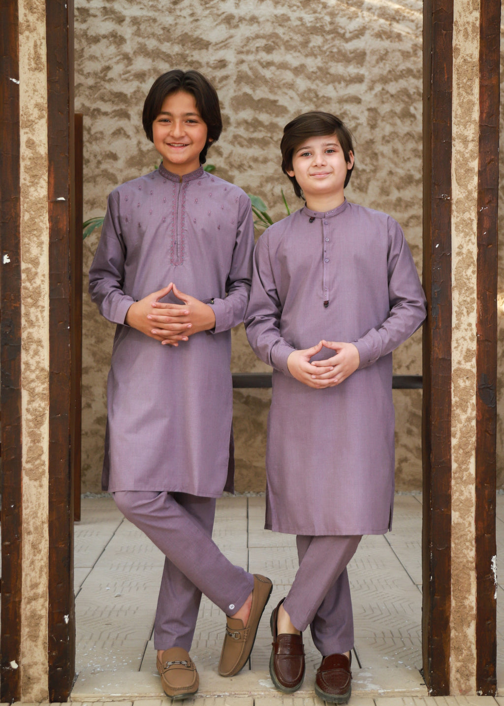 Mauve Kurta Trouser KT 144