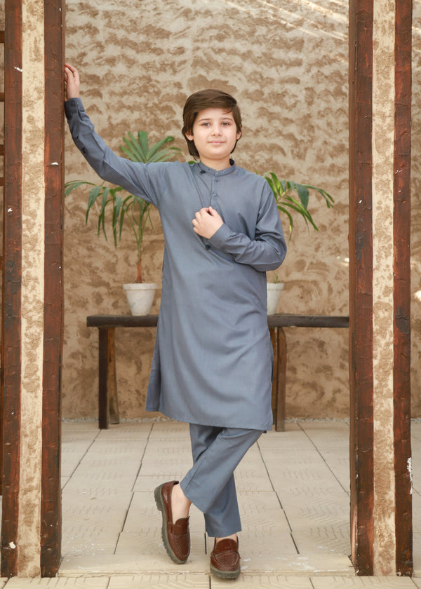 Grey Kurta Trouser KT 143