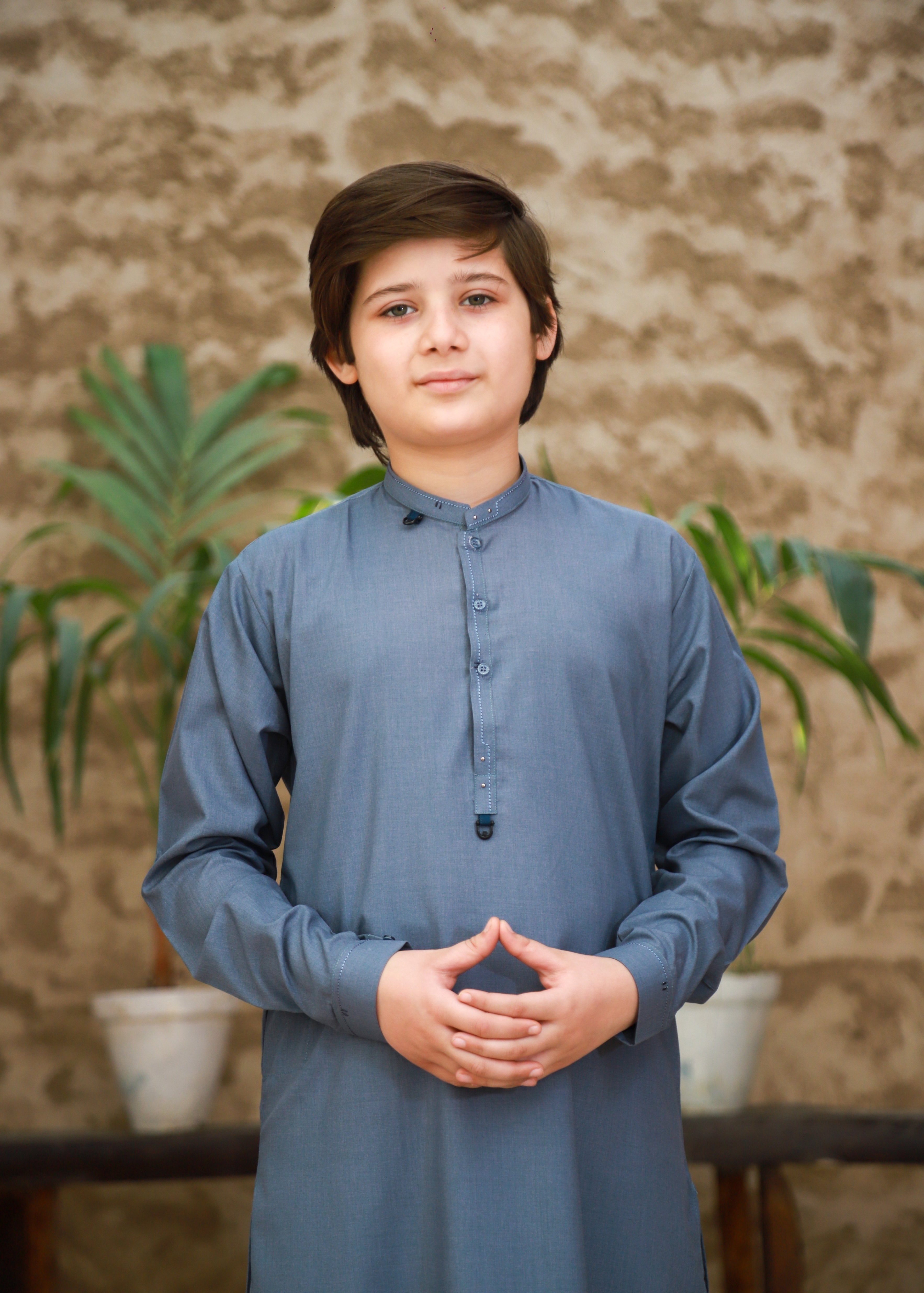 Grey Kurta Trouser KT 143 Secondary image