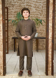 Mocha Brown Kurta Trouser KT 146