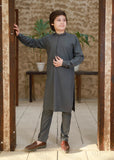 Dim Grey Kurta Trouser KT 147