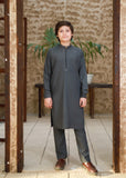 Dim Grey Kurta Trouser KT 147