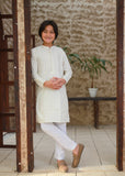 Cream Emb Kurta KT 148