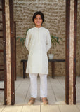 Cream Emb Kurta KT 148