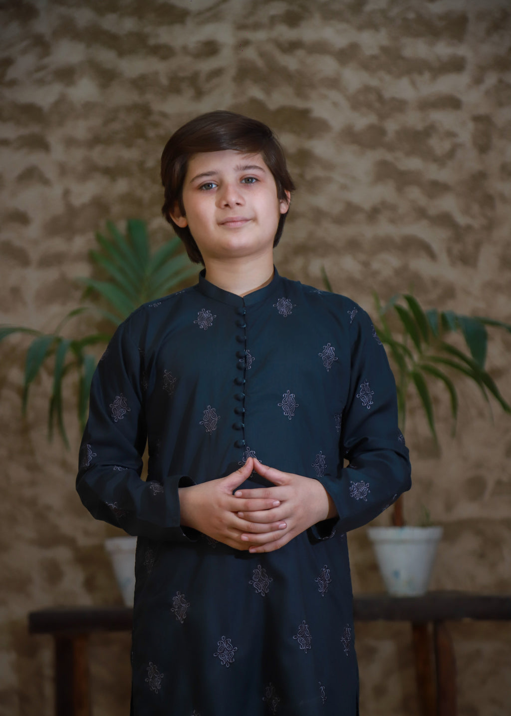 Pine Green Kurta Trouser KT 150