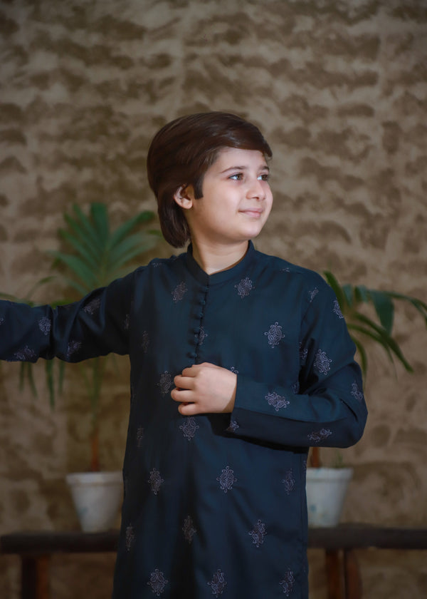 Pine Green Kurta Trouser KT 150