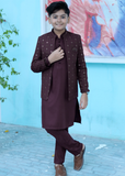 Purple Prince Coat Suit P35