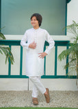 White Kurta Trouser AH 052