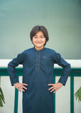 Ocean Blue Kurta Trouser AH 053