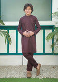Plum Kurta Trouser AH 054