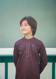 Plum Kurta Trouser AH 054