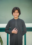Charcoal Kurta Trouser AH 058