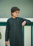 Green Kurta Trouser AH 059