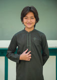 Dark Green Kurta Trouser AH 060