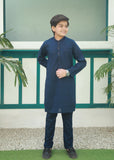 Navy Blue Kurta Trouser AH 062