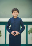 Navy Blue Kurta Trouser AH 062