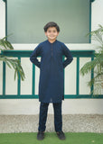 Navy Blue Kurta Trouser AH 062