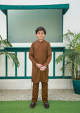 Coffee Brown Kurta Trouser AH 064