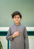 Ash Grey Kurta Trouser AH 069