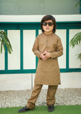 Tan Brown Kurta Trouser AH 070