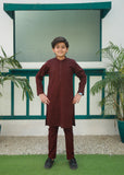 Maroon Kurta Trouser AH 075
