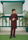 Maroon Kurta Trouser AH 075