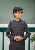 Stone Grey Kurta Trouser AH 076