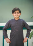Stone Grey Kurta Trouser AH 076