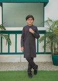 Stone Grey Kurta Trouser AH 076
