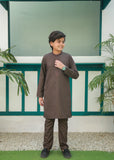 Maple Brown Kurta Trouser AH 077