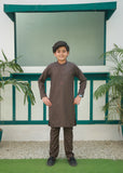 Maple Brown Kurta Trouser AH 077