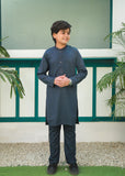 Slate Blue Kurta Trouser AH 079