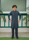Slate Blue Kurta Trouser AH 079