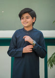 Slate Blue Kurta Trouser AH 079