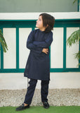 Prussian Blue Kurta Trouser AH 082