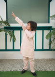 Pale Pink Kurta Trouser AH 085